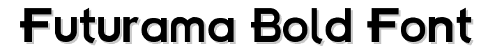 Futurama Bold Font font